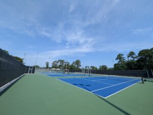 Tennis Courts at Empie Park.